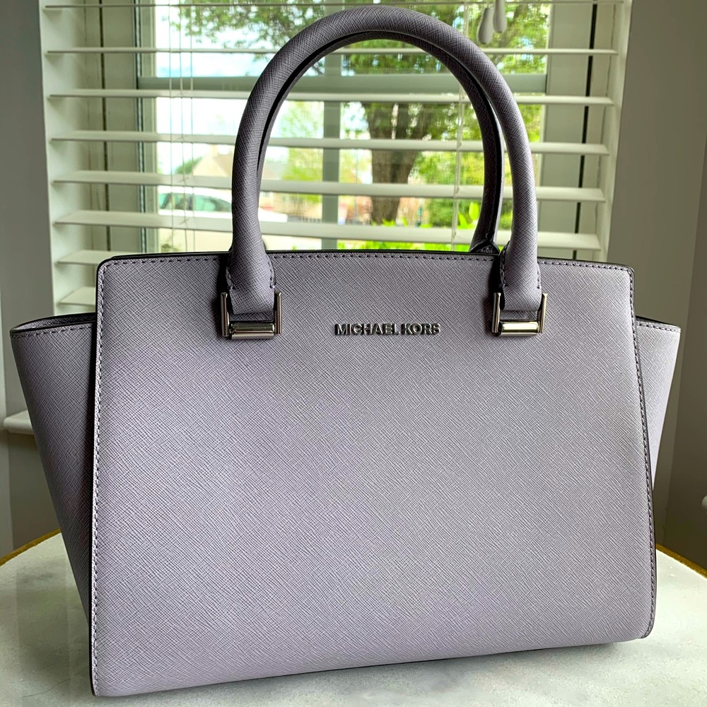 Michael Kors Medium Selma Satchel: Lilac
